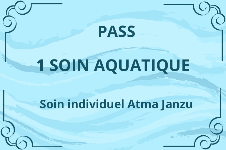 Achat pass 1 séance de soin aquatique